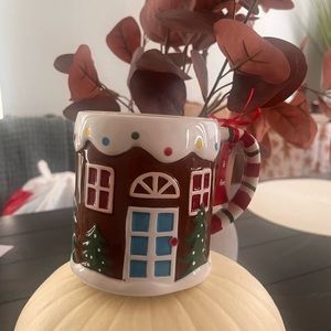 Ginger bread man house mug